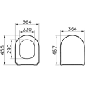 Крышка-сиденье для унитаза VitrA Universal 110-003-019